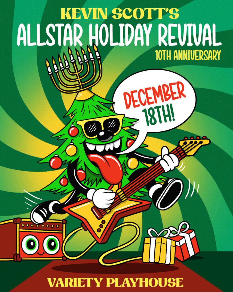 Kevin Scott Allstar Holiday Revival promotional graphic