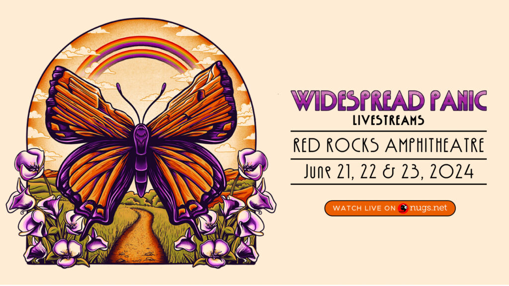 Widespread Panic Red Rocks Webcast June 21-23, 2024