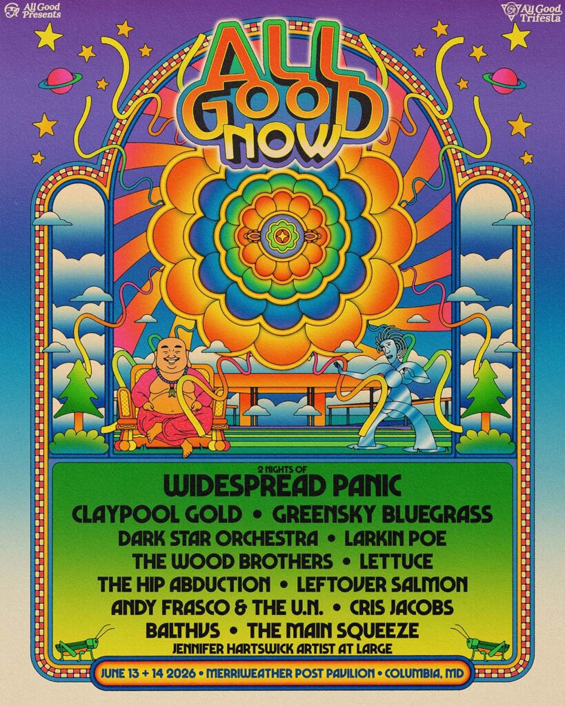 All Good Now Festival 2026 Admat