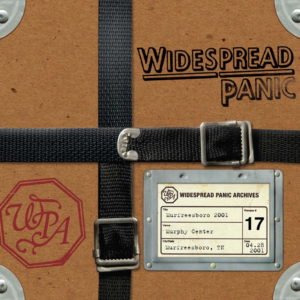 Widespread Panic Live in Murfreesboro, TN 2001 Album Cover