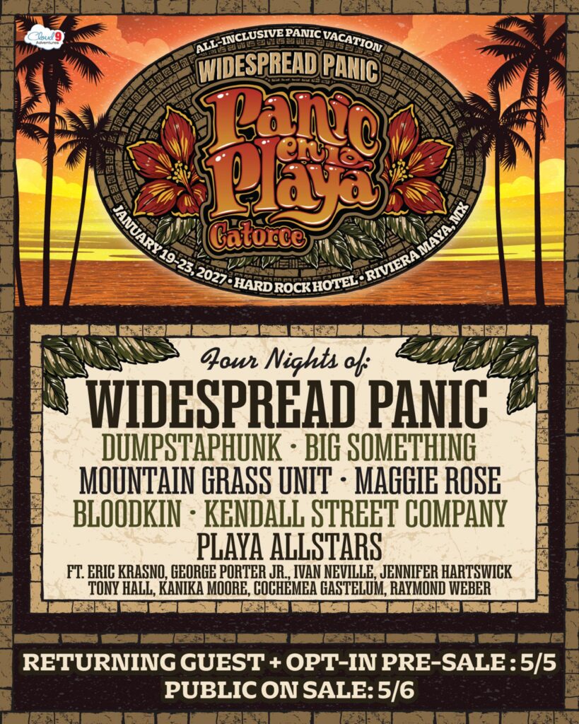 Panic en la Playa Catorce 2027 Promotional Graphic