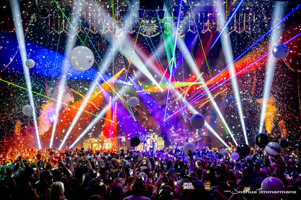 Widespread Panic performing live at The Fox Theatre in Atlanta, GA on December 31, 2023