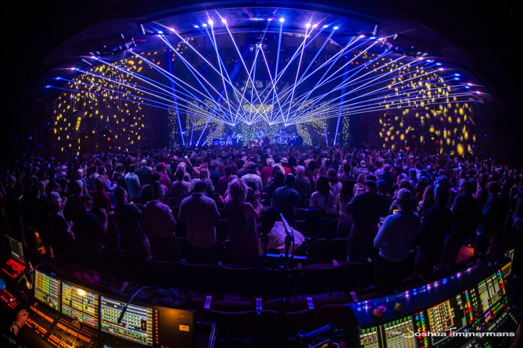 Widespread Panic performing live at The Fox Theatre in Atlanta, GA on December 31, 2023