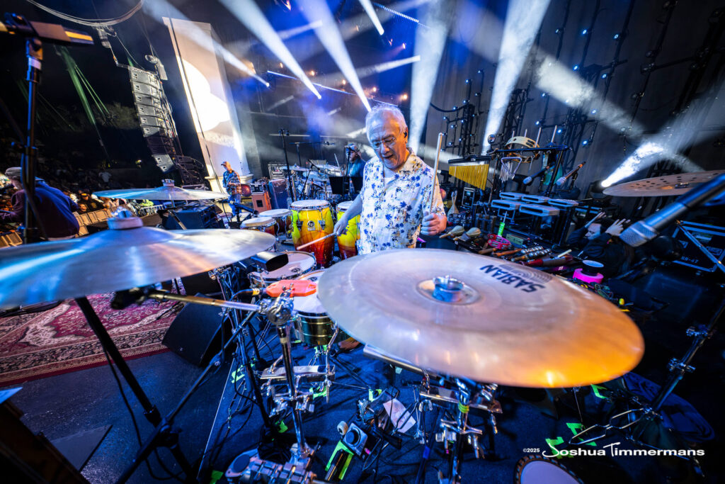 Widespread Panic performing live at the St. Augustine Amphitheatre on Friday, March 21, 2025
