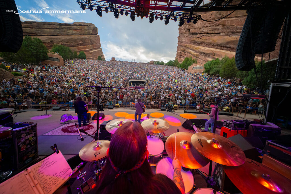 Photo from Widespread Panic's show at Red Rocks Amphitheatre in Morrison, CO on Sunday, June 29, 2025