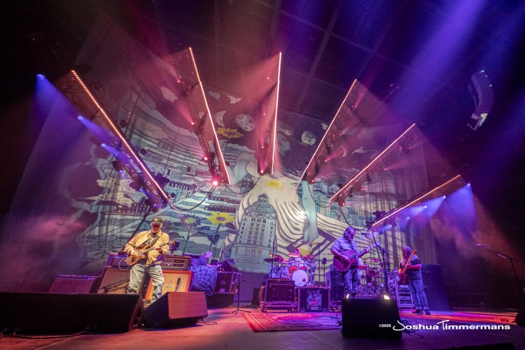 Widespread Panic performing live at Enmarket Arena in Savannah, GA on Saturday, November 1, 2025