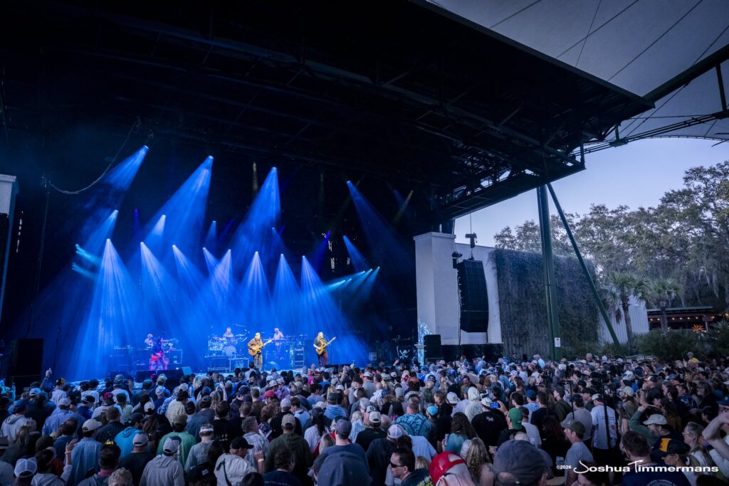Widespread Panic show 1 of 3 at The St. Augustine Amphitheatre in St. Augustine, FL on Friday, March 20, 2026
