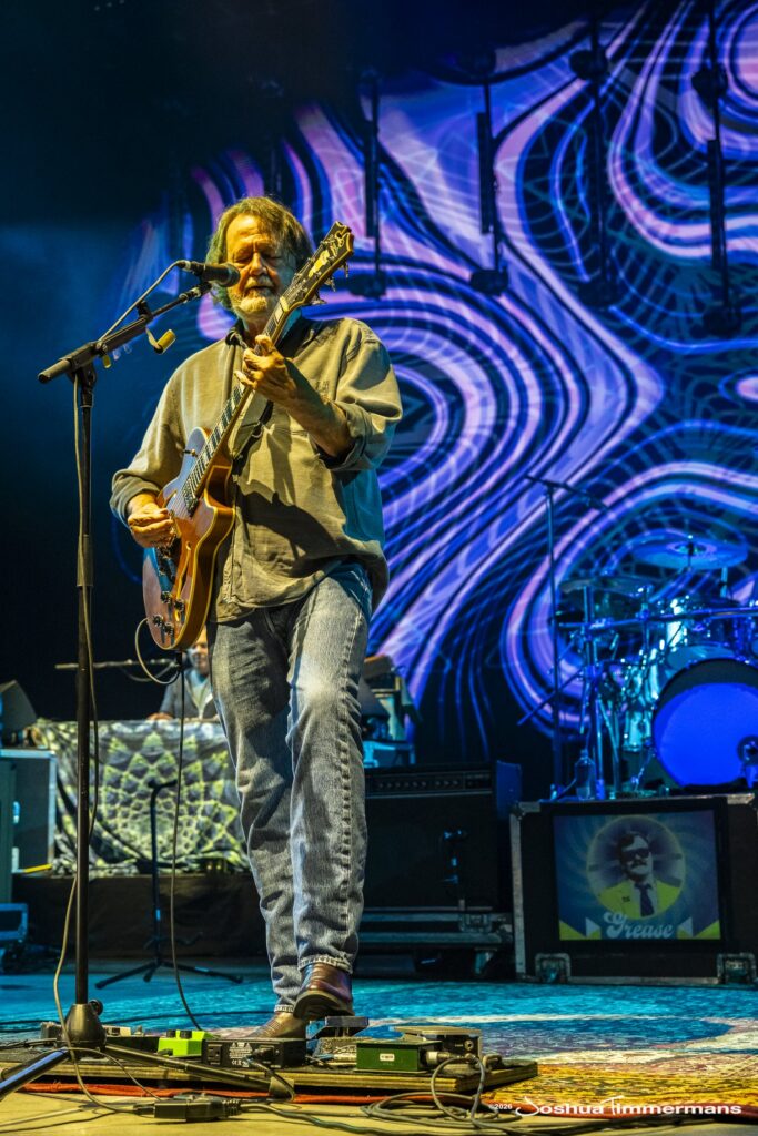 Widespread Panic performing in Birmingham, Alabama at the Coca-Cola Amphitheater on Friday, April 17, 2026