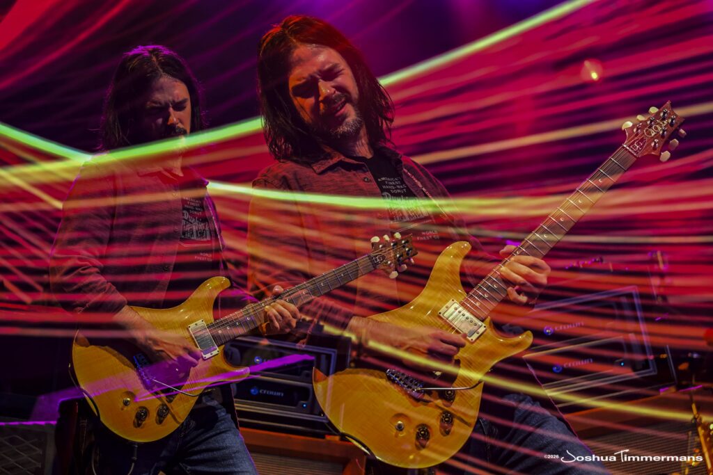Widespread Panic performing in Birmingham, Alabama at the Coca-Cola Amphitheater on Friday, April 17, 2026
