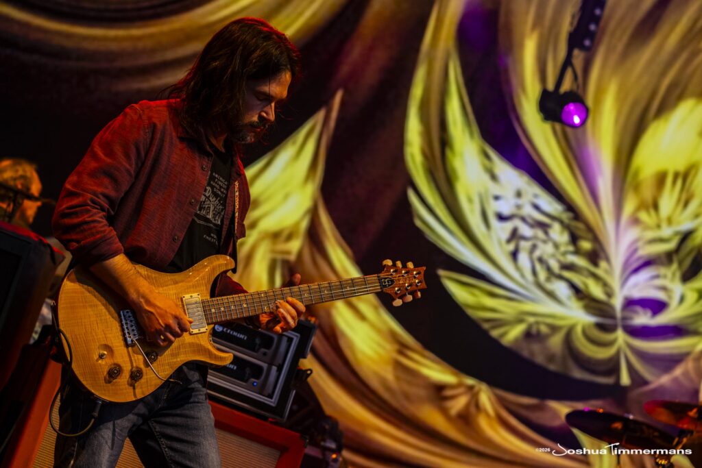 Widespread Panic performing in Birmingham, Alabama at the Coca-Cola Amphitheater on Friday, April 17, 2026