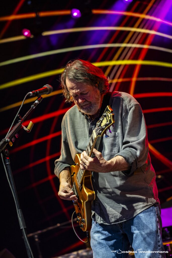 Widespread Panic performing in Birmingham, Alabama at the Coca-Cola Amphitheater on Friday, April 17, 2026