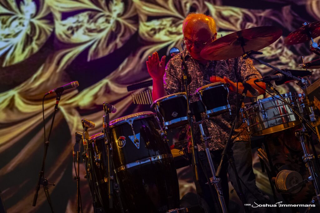 Widespread Panic performing in Birmingham, Alabama at the Coca-Cola Amphitheater on Friday, April 17, 2026