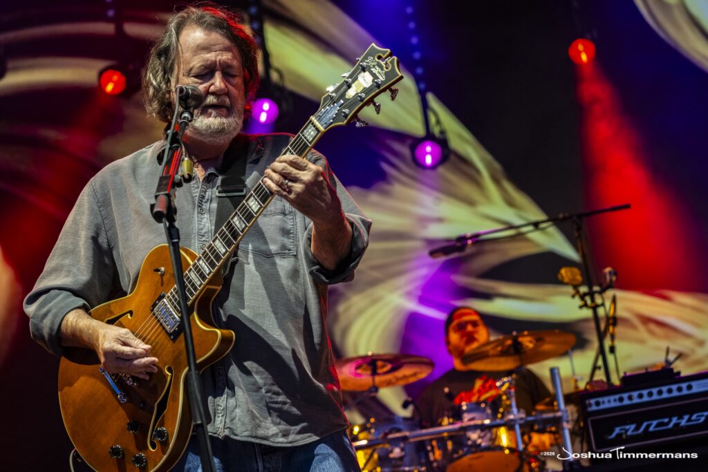Widespread Panic performing in Birmingham, Alabama at the Coca-Cola Amphitheater on Friday, April 17, 2026