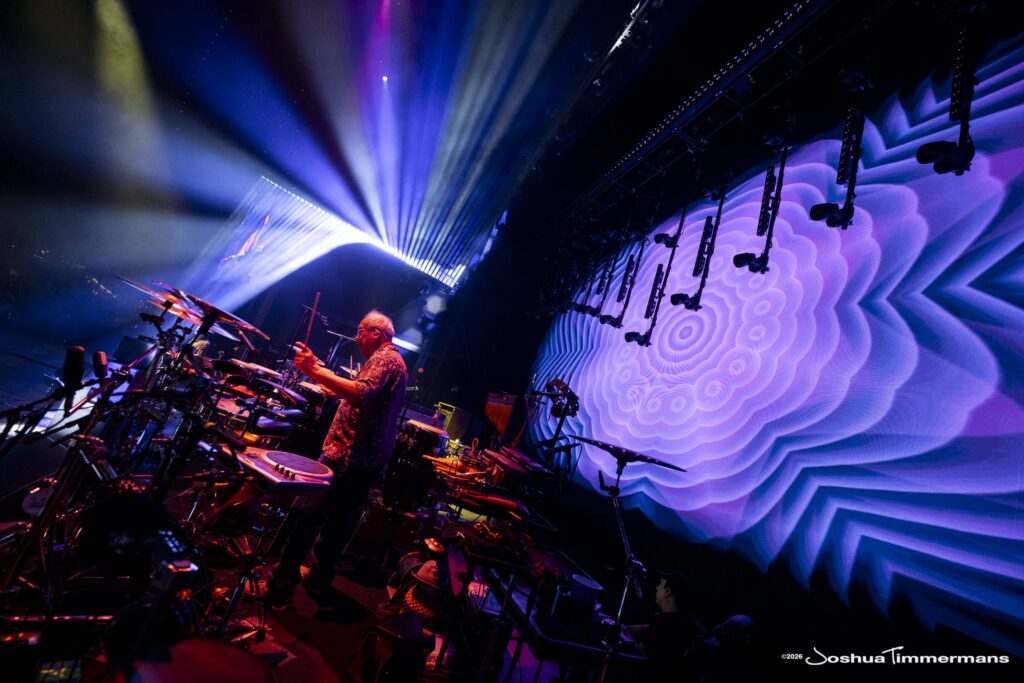 Widespread Panic performing in Birmingham, Alabama at the Coca-Cola Amphitheater on Friday, April 17, 2026