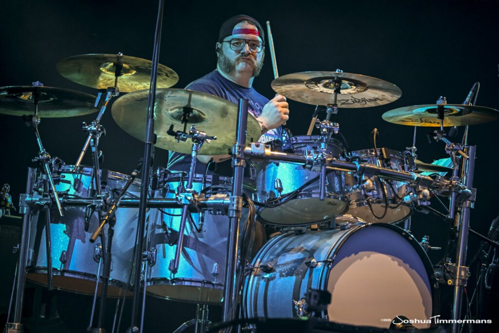 Widespread Panic performing in Birmingham, Alabama at the Coca-Cola Amphitheater on Saturday, April 18, 2026