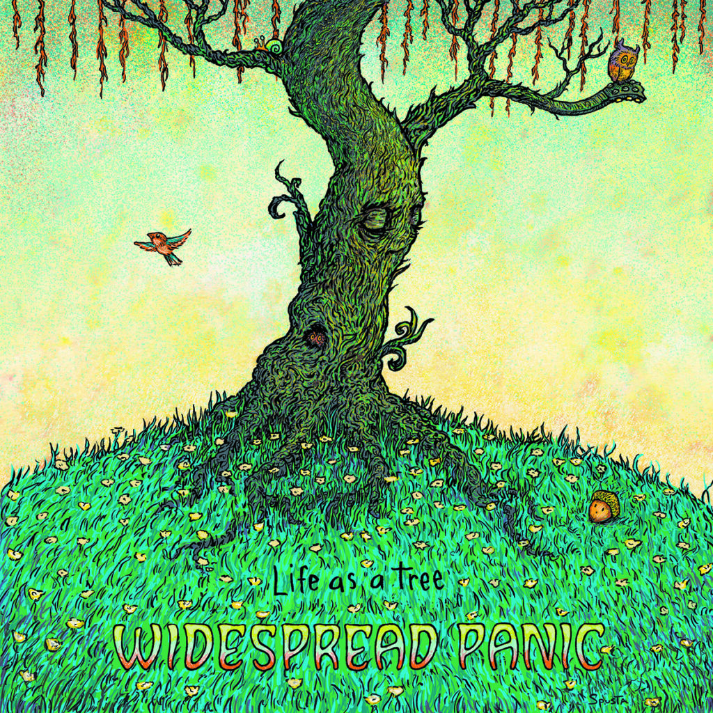 Widespread Panic "Life as a Tree" artwork by Marq Spusta