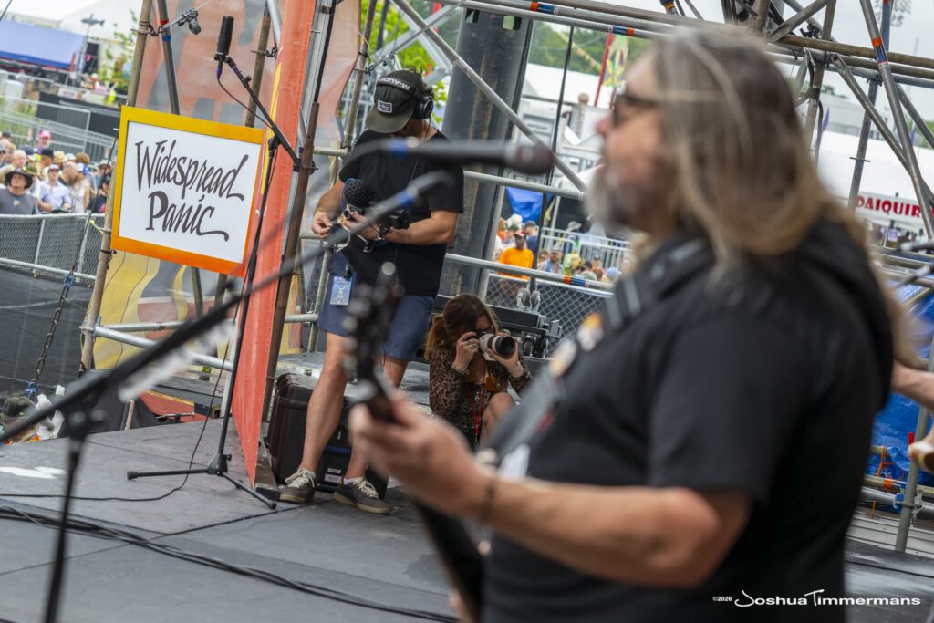 Widespread Panic performing at the 2026 New Orleans Jazz &amp; Heritage Festival on Thursday, April 30, 2026 in New Orleans, LA
