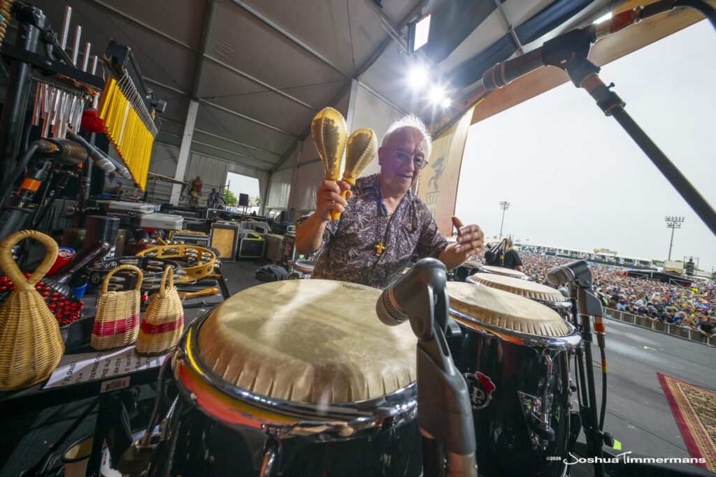 Widespread Panic performing at the 2026 New Orleans Jazz &amp; Heritage Festival on Thursday, April 30, 2026 in New Orleans, LA