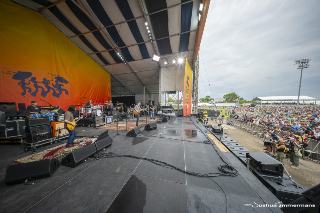 Widespread Panic performing at the 2026 New Orleans Jazz &amp; Heritage Festival on Thursday, April 30, 2026 in New Orleans, LA