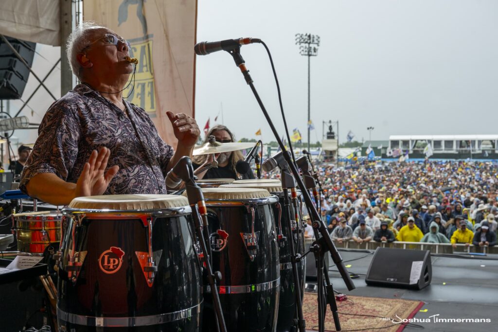 Widespread Panic performing at the 2026 New Orleans Jazz &amp; Heritage Festival on Thursday, April 30, 2026 in New Orleans, LA