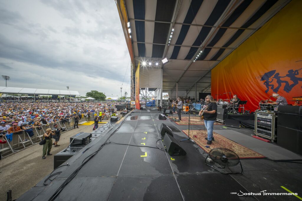 Widespread Panic performing at the 2026 New Orleans Jazz &amp; Heritage Festival on Thursday, April 30, 2026 in New Orleans, LA