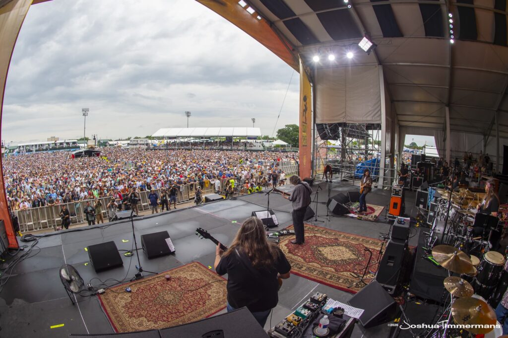 Widespread Panic performing at the 2026 New Orleans Jazz &amp; Heritage Festival on Thursday, April 30, 2026 in New Orleans, LA